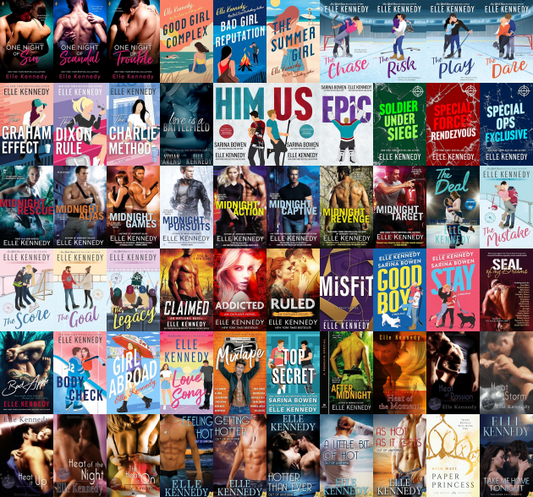 After Hours Series & more by Elle Kennedy ~ 60 E-BOOK COLLECTION