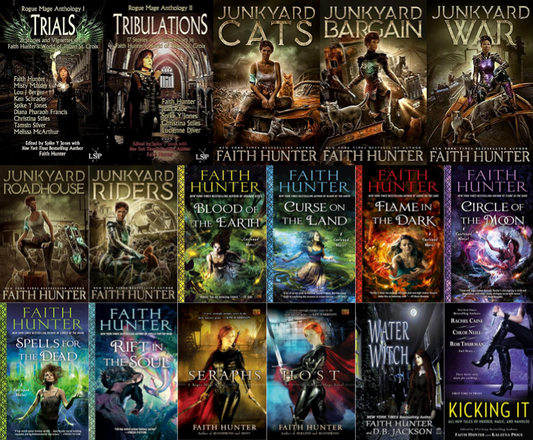 Rogue Mage Series & more by Faith Hunter ~ 17 E-BOOK COLLECTION