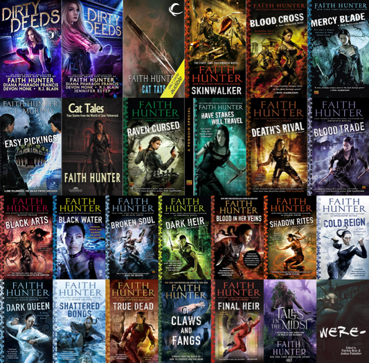 Dirty Deeds Series & more by Faith Hunter ~ 26 E-BOOK COLLECTION