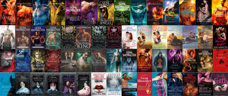 Lords of the Underworld Series & more by Gena Showalter ~ 59 E-BOOK COLLECTION