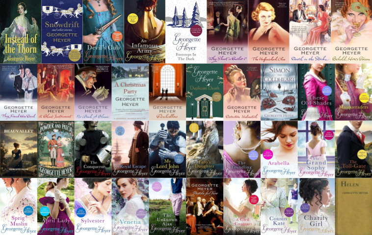 Alastair-Audley Series & more by Georgette Heyer ~ 39 E-BOOK COLLECTION