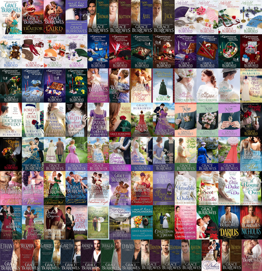 Captive Hearts Series & more by Grace Burrowes ~ 97 E-BOOK COLLECTION