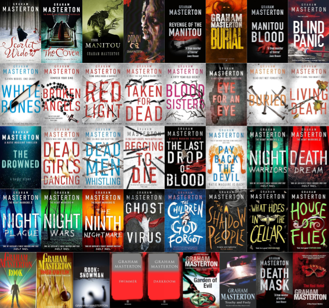 Beatrice Scarlet Series & more by Graham Masterton ~ 41 E-BOOK COLLECTION