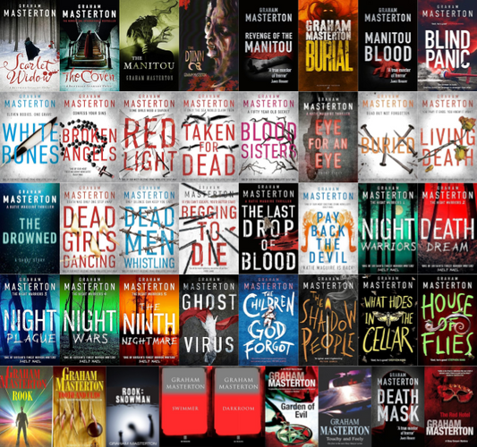 Beatrice Scarlet Series & more by Graham Masterton ~ 41 E-BOOK COLLECTION