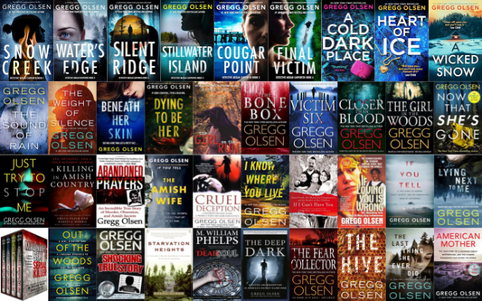Detective Megan Carpenter Series & more by Gregg Olsen ~ 39 E-BOOK COLLECTION