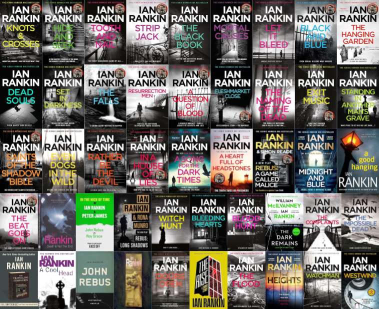 Inspector Rebus Series & more by Ian Rankin ~ 48 E-BOOK COLLECTION