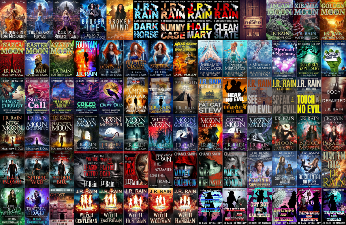 Here to there Series & more by J.R. Rain ~ 84 E-BOOK COLLECTION