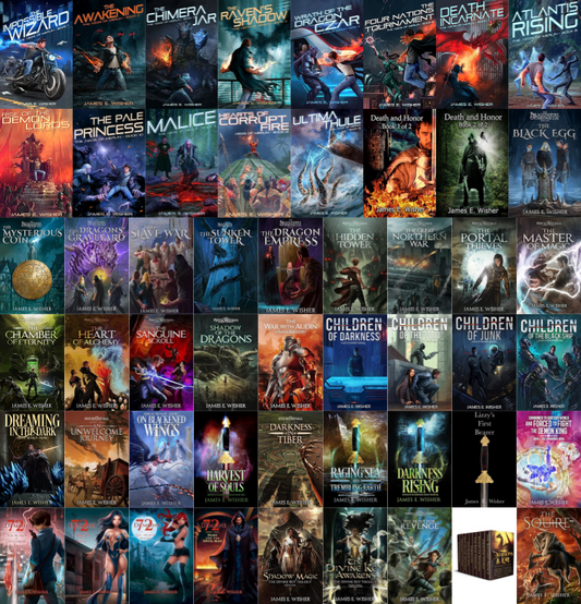 Aegis of Merlin Series & more by James E Wisher ~ 52 E-BOOK COLLECTION