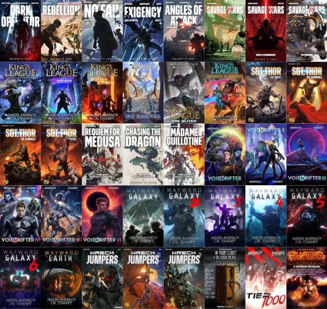 Galaxy's Edge Series & more by Jason Anspach ~ 40 E-BOOK COLLECTION