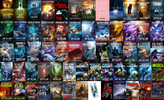Andromeda Chronicles Series & more by Jay Allan ~ 62 E-BOOK COLLECTION