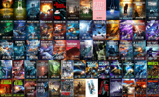 Andromeda Chronicles Series & more by Jay Allan ~ 62 E-BOOK COLLECTION