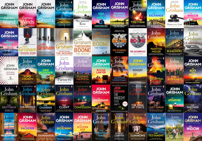 Camino Island Series & more by John Grisham ~ 55 E-BOOK COLLECTION