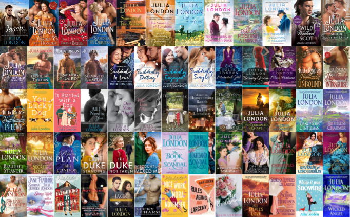 7 Brides for 7 Blackthornes Series & more by Julia London ~ 64 E-BOOK COLLECTION