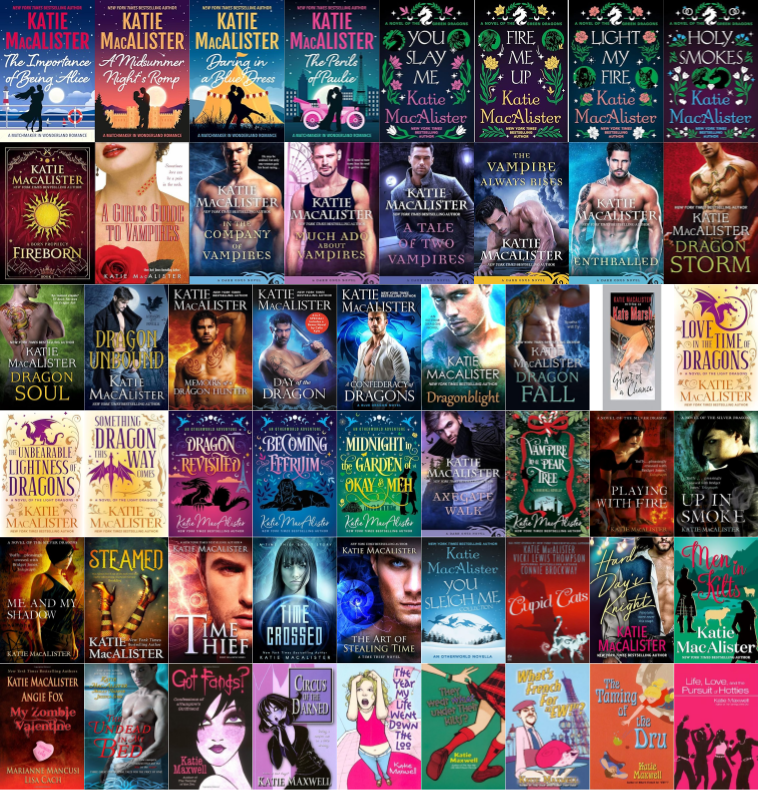 Ainslie Brothers Series & more by Katie MacAlister ~ 52 E-BOOK COLLECTION