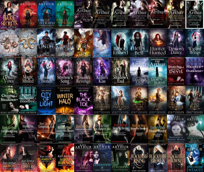 Black Lantern Series & more by Keri Arthur ~ 66 E-BOOK COLLECTION