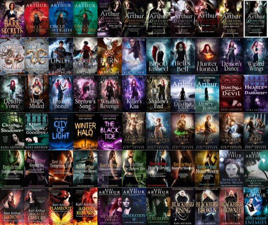 Black Lantern Series & more by Keri Arthur ~ 66 E-BOOK COLLECTION
