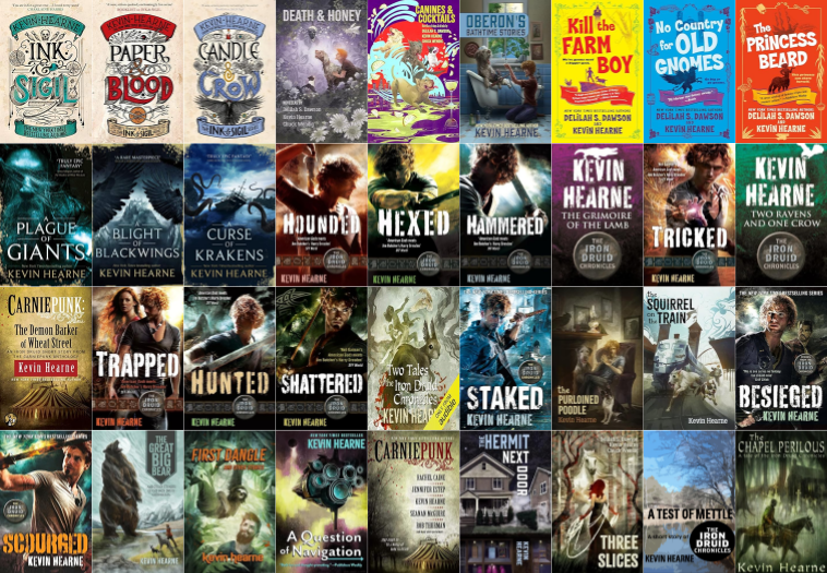 Ink & Sigil Series & more by Kevin Hearne ~ 37 E-BOOK COLLECTION
