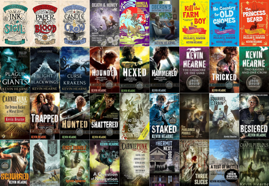 Ink & Sigil Series & more by Kevin Hearne ~ 37 E-BOOK COLLECTION