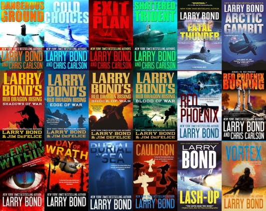Jerry Mitchell Series & more by Larry Bond ~ 18 E-BOOK COLLECTION