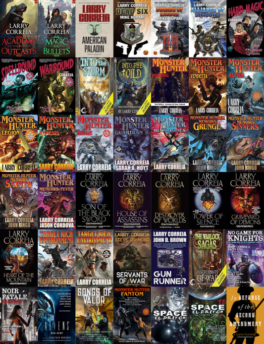 Academy of Outcasts Series & more by Larry Correia ~ 42 E-BOOK COLLECTION