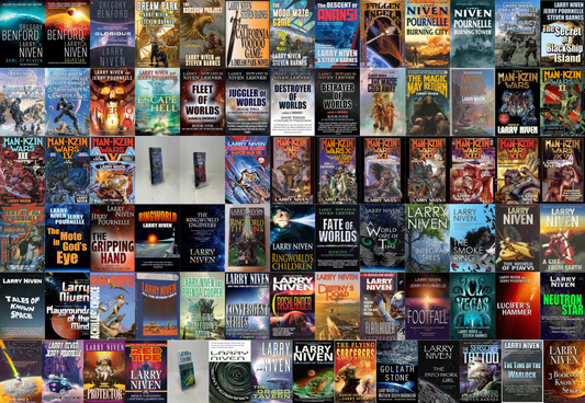 Bowl of Heaven Series & more by Larry Niven ~ 79 E-BOOK COLLECTION
