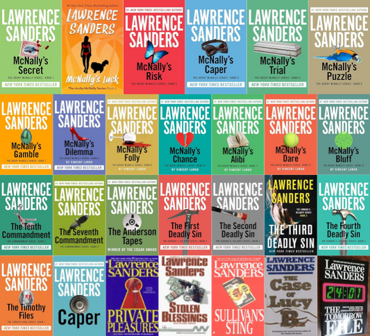 Archy McNally Series & more by Lawrence Sanders ~ 27 E-BOOK COLLECTION