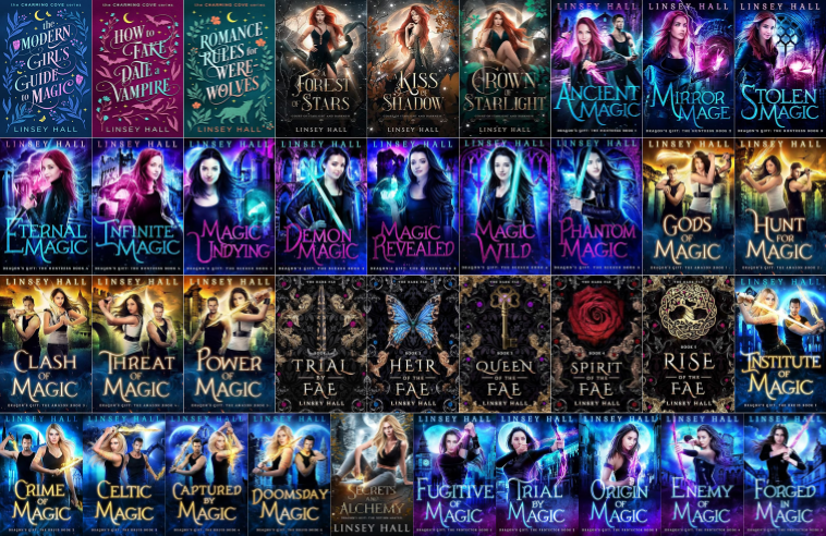 Charming Cove Series & more by Linsey Hall ~ 37 E-BOOK COLLECTION