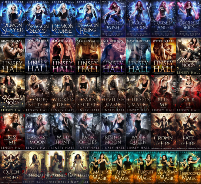 Dragon's Gift: The Sorceress Series & more by Linsey Hall ~ 41 E-BOOK COLLECTION