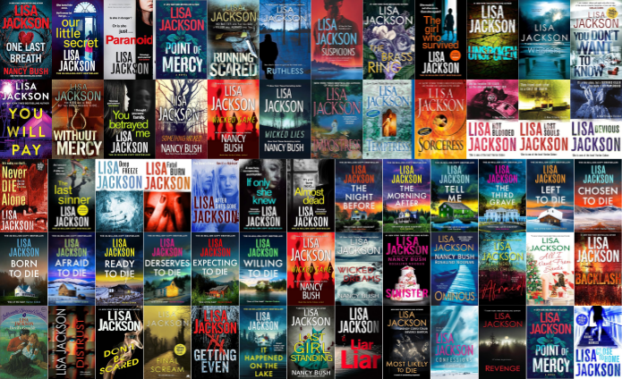 Cahills Series & more by Lisa Jackson ~ 63 E-BOOK COLLECTION
