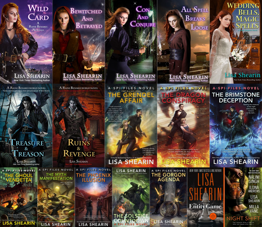 Raine Benares Series & more by Lisa Shearin ~ 17 E-BOOK COLLECTION