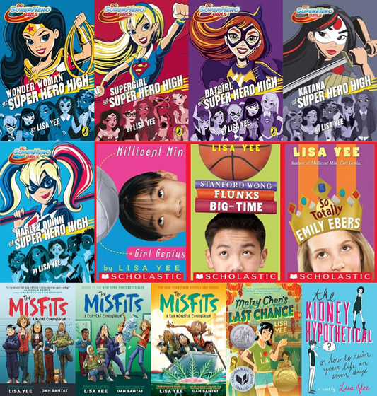 DC Super Hero Girls Series & more by Lisa Yee ~ 13 E-BOOK COLLECTION