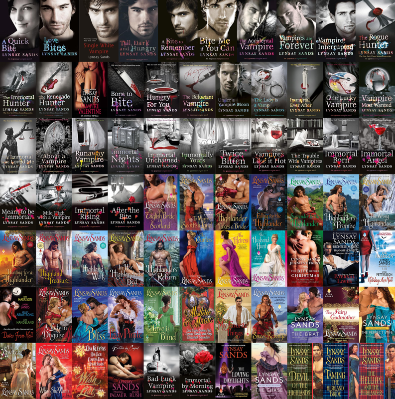 Argeneau Series & more by Lynsay Sands ~ 76 E-BOOK COLLECTION