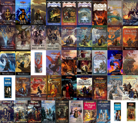 Dragonlance: Dark Disciple Series & more by Margaret Weis ~ 46 E-BOOK COLLECTION