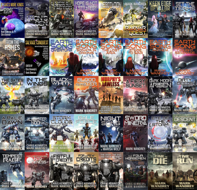 Coalition Series & more by Mark Wandrey ~ 41 E-BOOK COLLECTION
