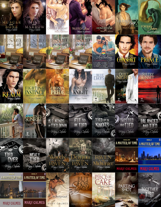 A Matter of Time Series & more by Mary Calmes ~ 42 E-BOOK COLLECTION