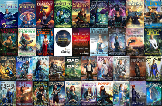 Kris Longknife Series & more by Mike Shepherd ~ 38 E-BOOK COLLECTION