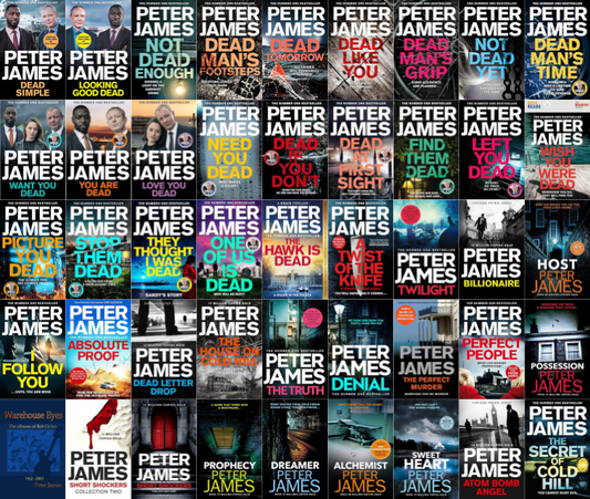 Roy Grace Series & more by Peter James ~ 45 E-BOOK COLLECTION
