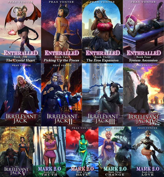 Enthralled Series & more by Prax Venter ~ 13 E-BOOK COLLECTION