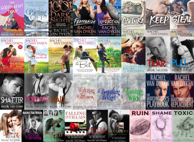 Mafia Royals Series & more by Rachel Van Dyken ~ 33 E-BOOK COLLECTION