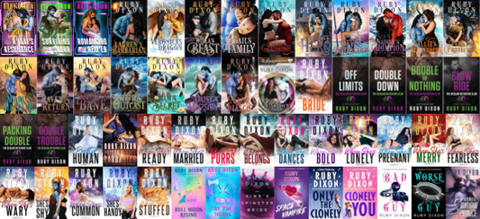 Ice Planet Clones Series & more by Ruby Dixon ~ 54 E-BOOK COLLECTION