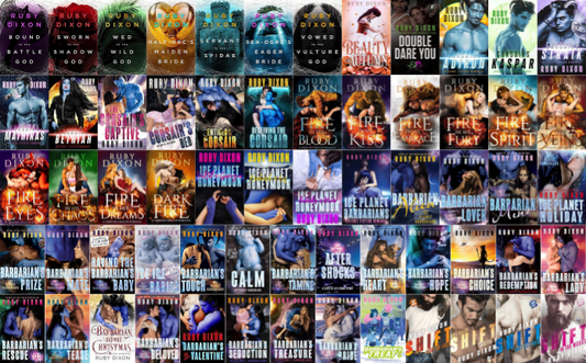 Aspect and Anchor Series & more by Ruby Dixon ~ 62 E-BOOK COLLECTION