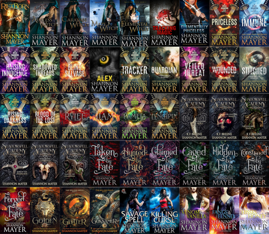 Of Sorrows and Blades Series & more by Shannon Mayer ~ 45 E-BOOK COLLECTION