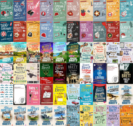 Bibliomysteries Series & more by Simon Brett ~ 60 E-BOOK COLLECTION