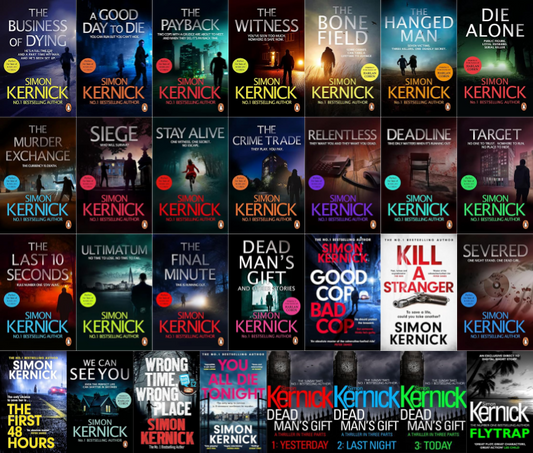 Dead Man's Gift Series & more by Simon Kernick ~ 29 E-BOOK COLLECTION