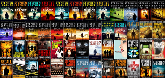 Spider Shepherd Series & more by Stephen Leather ~ 51 E-BOOK COLLECTION