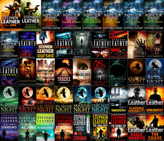 Dan 'Spider' Shepherd Series & more by Stephen Leather ~ 44 E-BOOK COLLECTION