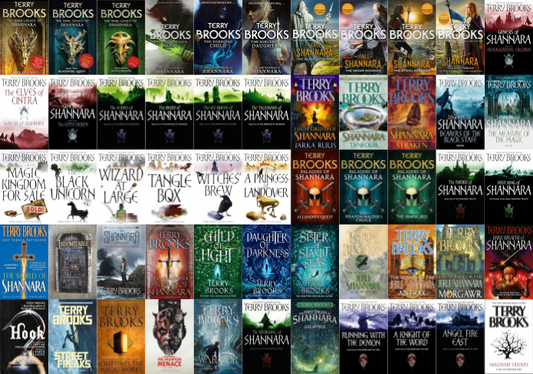 Dark Legacy of Shannara Series & more by Terry Brooks ~ 55 E-BOOK COLLECTION
