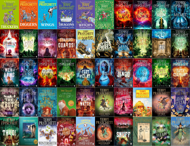 Bromeliad Series & more by Terry Pratchett ~ 50 E-BOOK COLLECTION