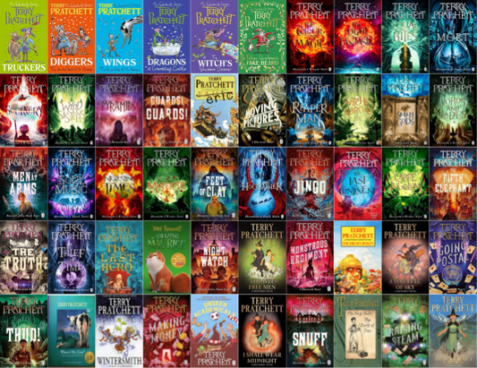 Bromeliad Series & more by Terry Pratchett ~ 50 E-BOOK COLLECTION