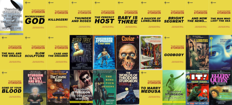 Complete Stories of Theodore Sturgeon Series & more by Theodore Sturgeon ~ 30 E-BOOK COLLECTION